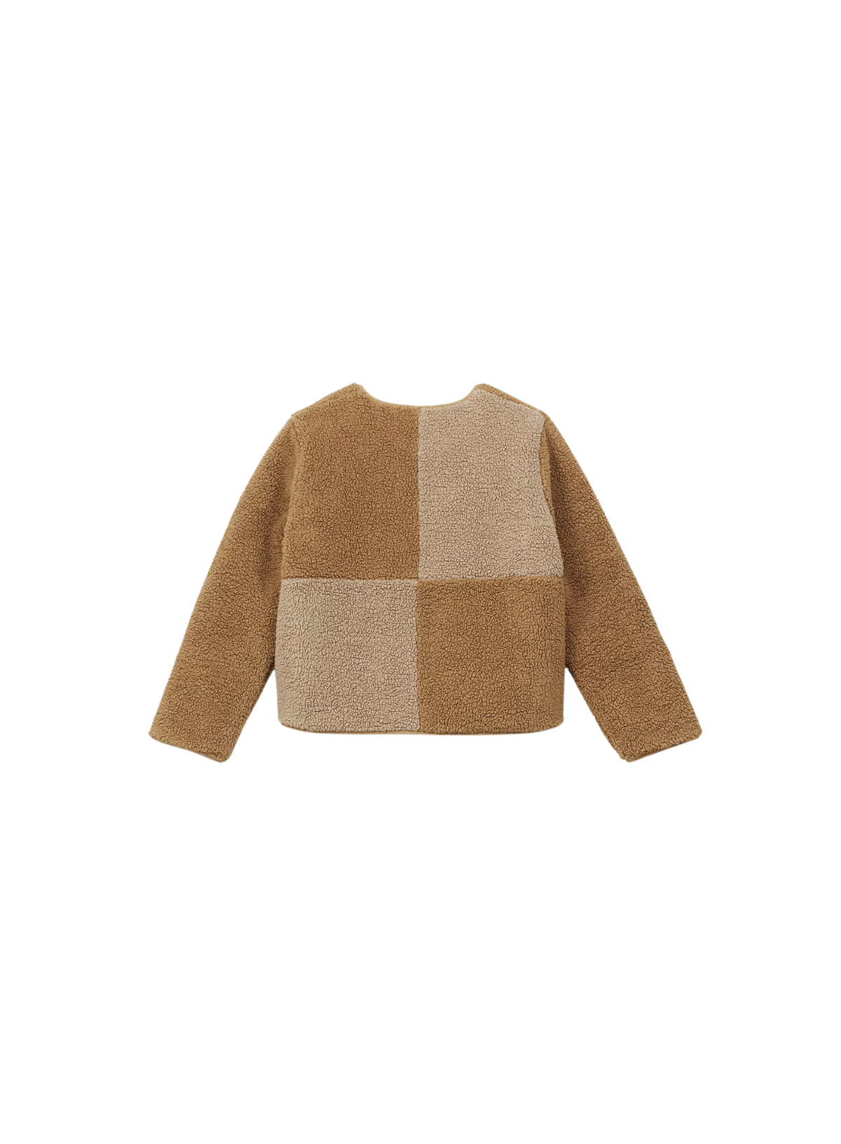 a.p Reversible Jacket With Patch in Camel