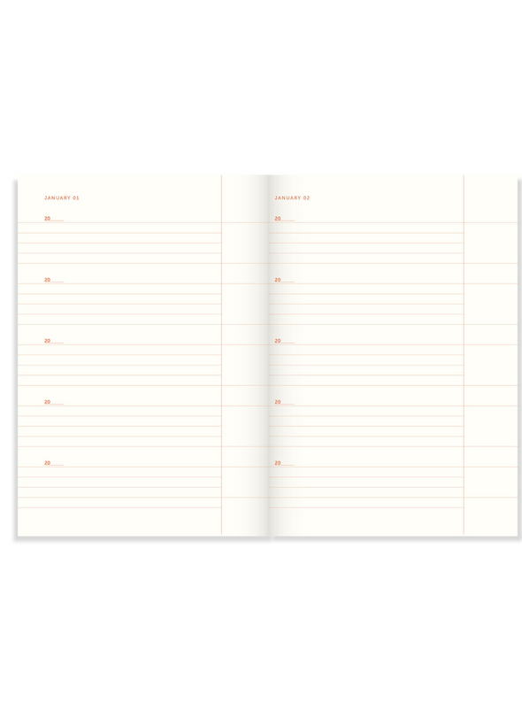 One Line a Day Journal in Linen from A-Journal