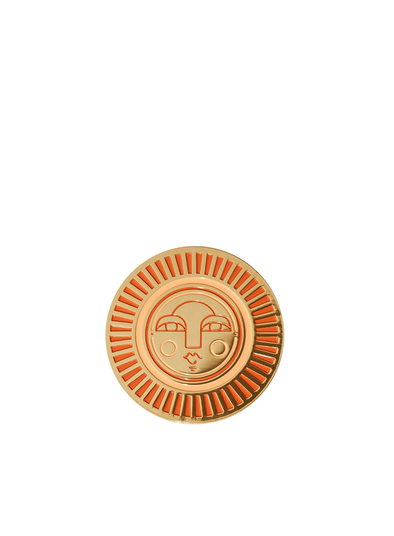 Sol Coaster in Peachey Orange from Cai & Jo
