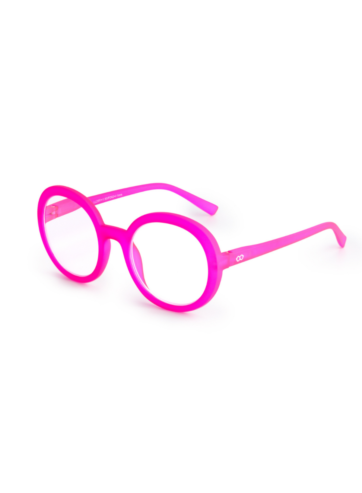 Looplabb Jane Reading Glasses in Neon Pink