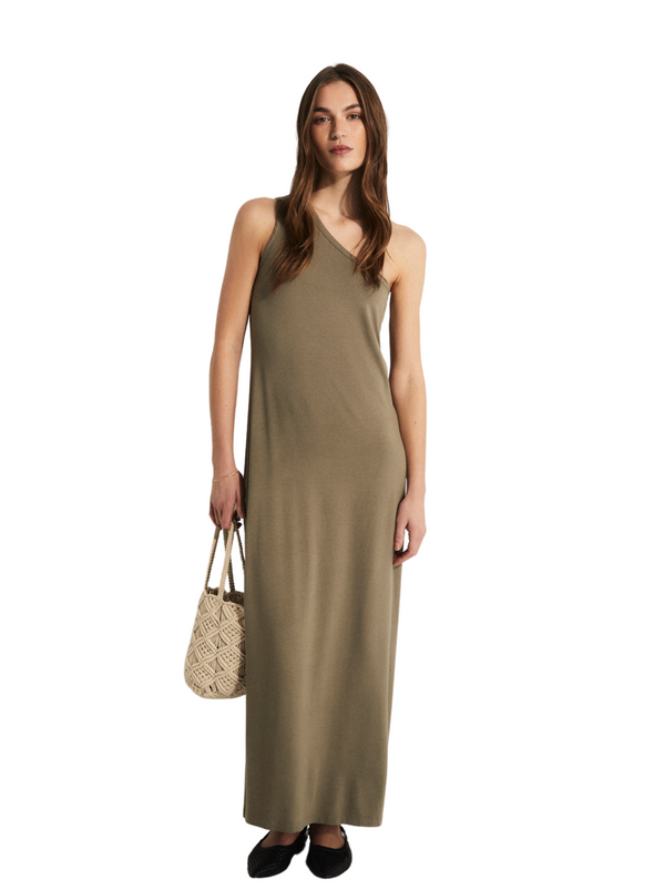 Atenas Dress in Khaki from Ese O Ese