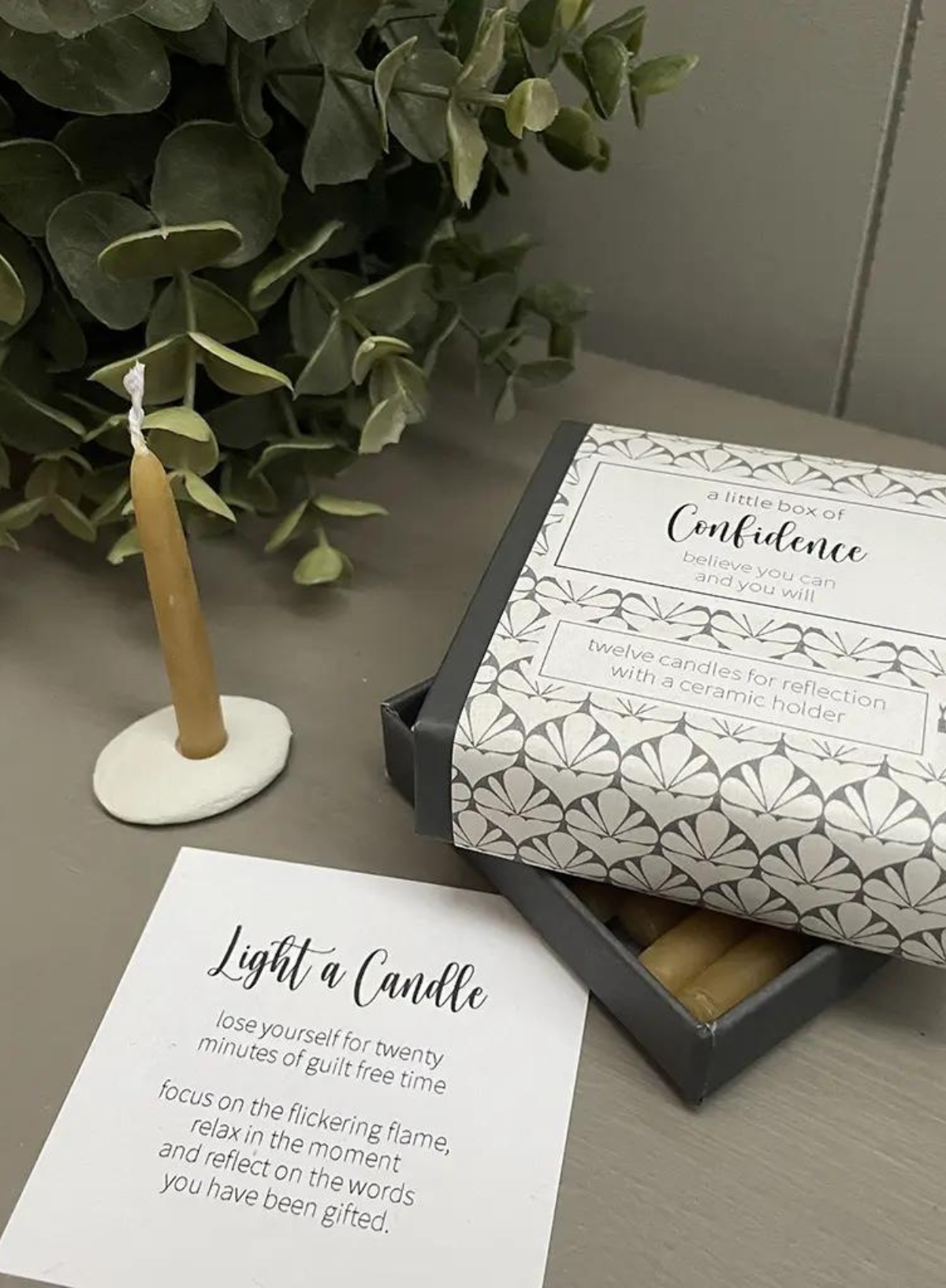 A Little Box of Confidence from Cotton & Grey