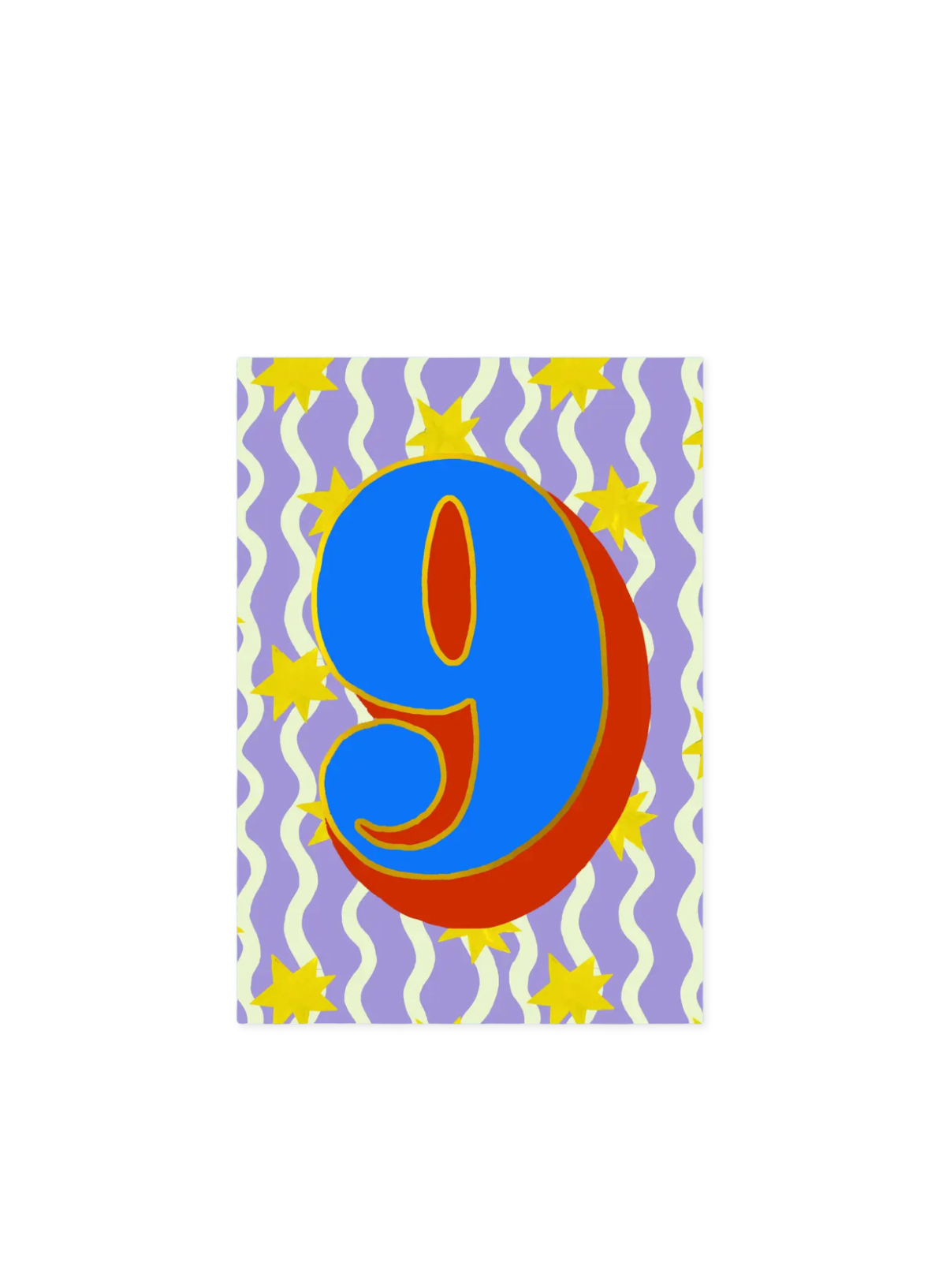 Age 9 Card from Eleanor Bowmer