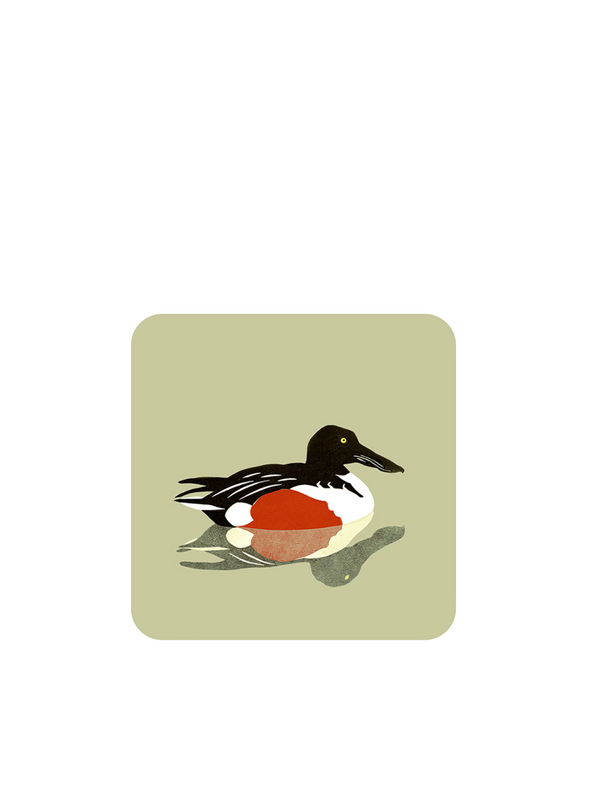 Shoveler Coaster from Red Hare Publishing