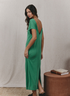 Khloe Dress in Vert from Grace and Mila