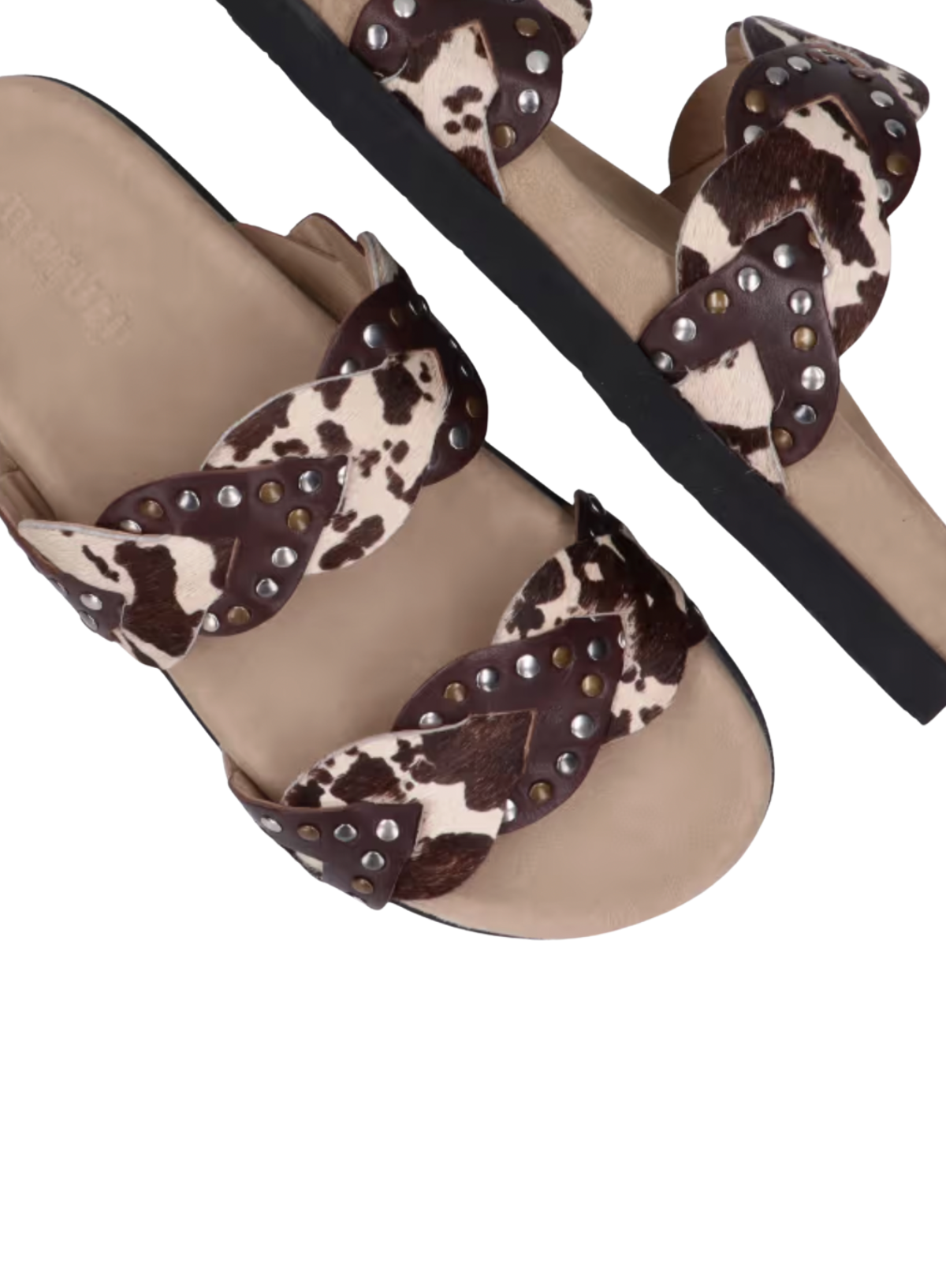 Maruti Evie Hairon Cow Sandals
