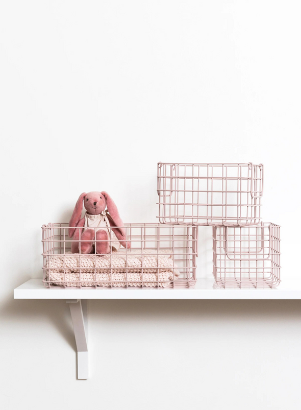 Wire Small Locker Basket from Mustard