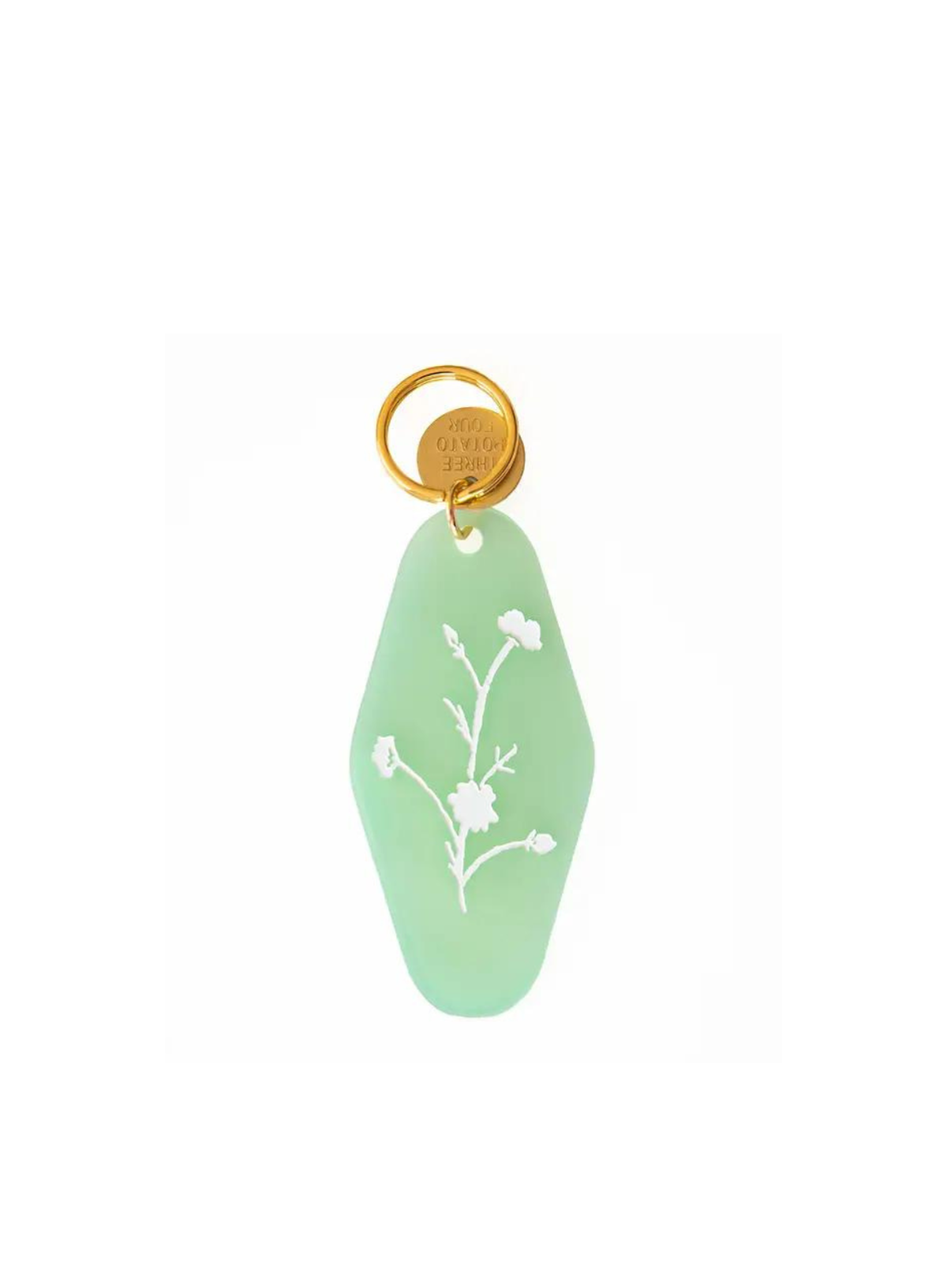 Floral Press Key Tag - WildFlower from Three Potato Four
