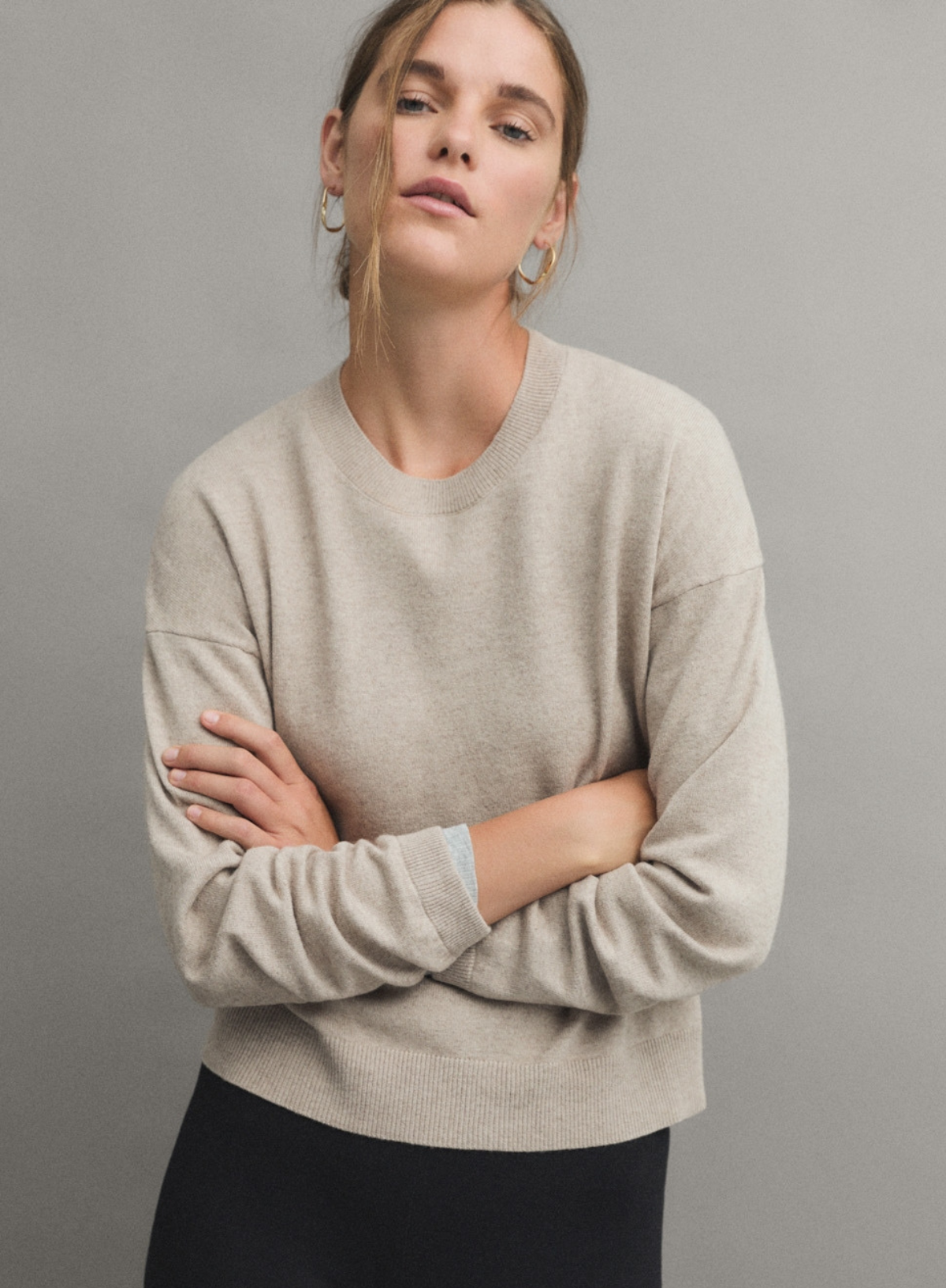 College Knit in Taupe from Ese O Ese