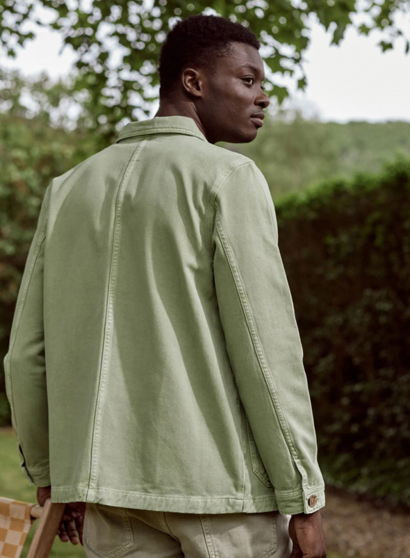 Liffre Woven Jacket in Kaki from Faguo