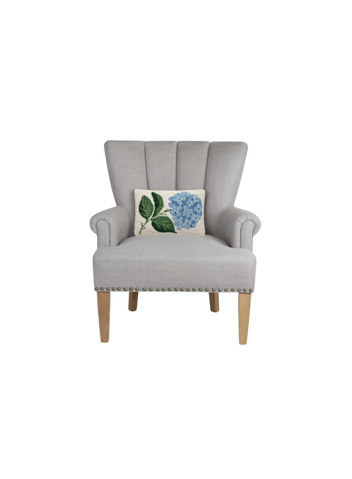 Peking Handicraft Hydrangea Hook Pillow