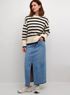 Marie Knit Pullover in Ant. White/Black from Kaffe