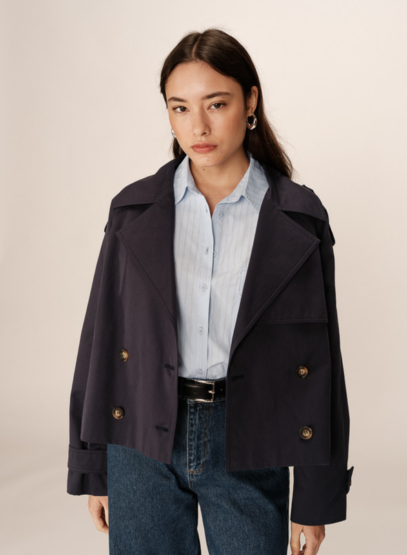 Printemps Jacket in Marine from Grace & Mila