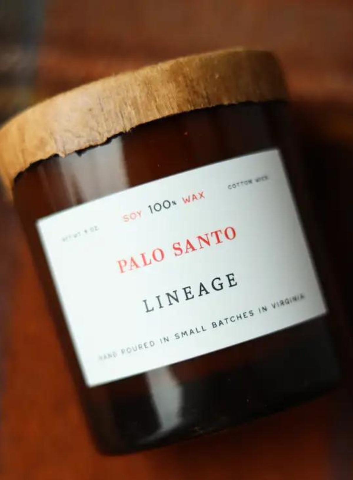 Lineage Palo Santo Candle