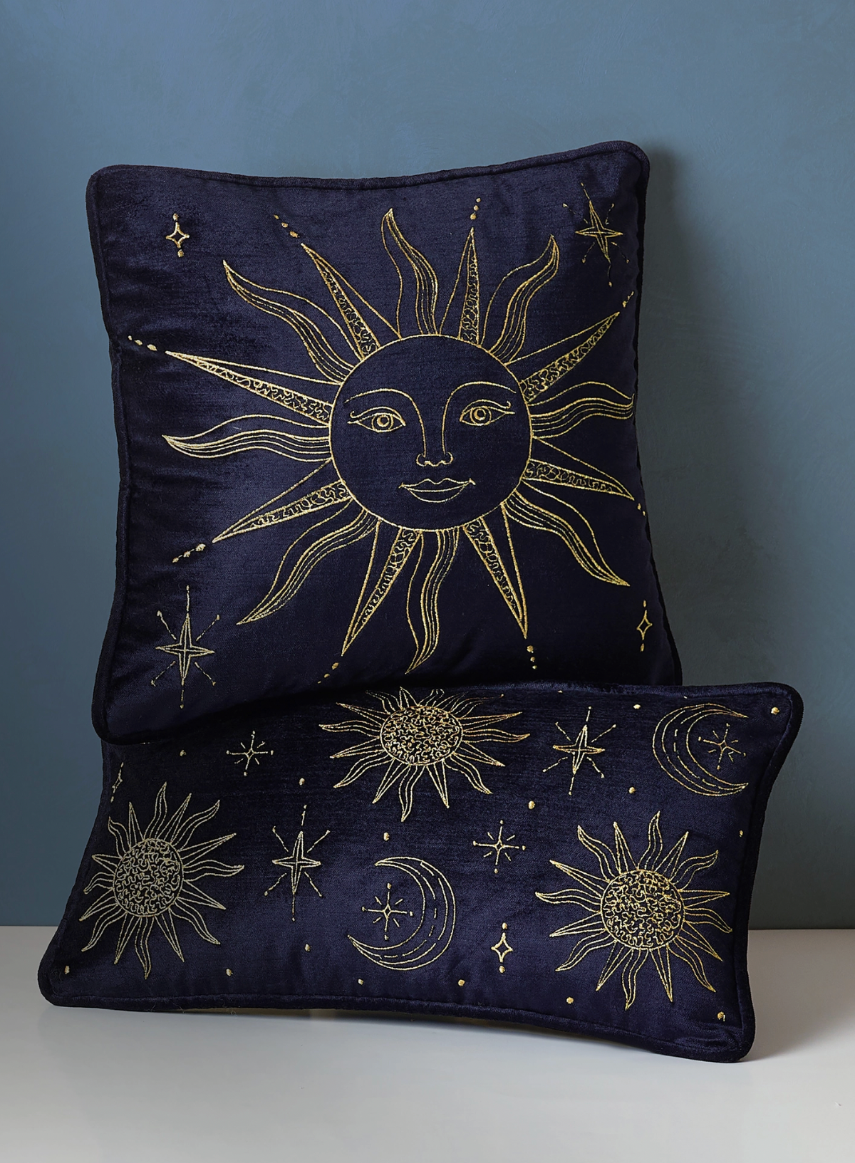 Peking Handicraft Whimsy All Over Embroidered Pillow