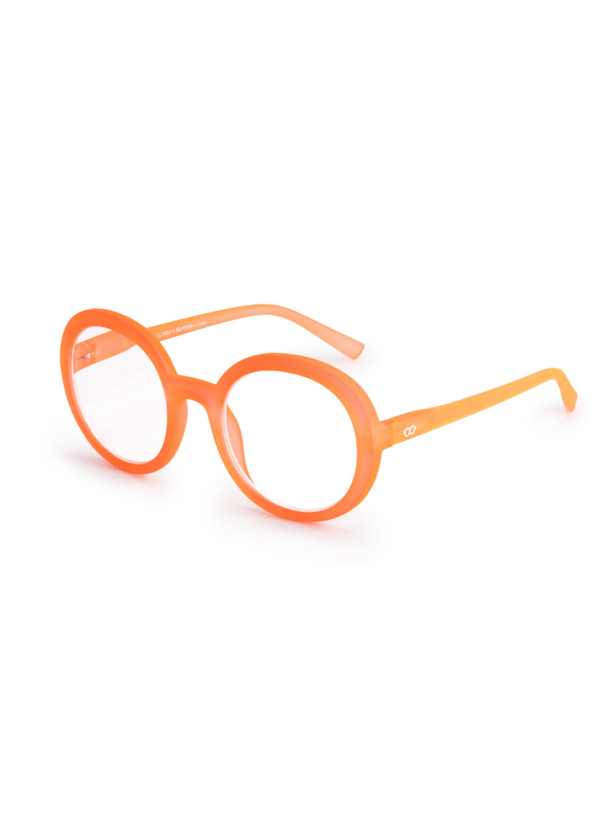 Looplabb Jane Reading Glasses in Neon Peach