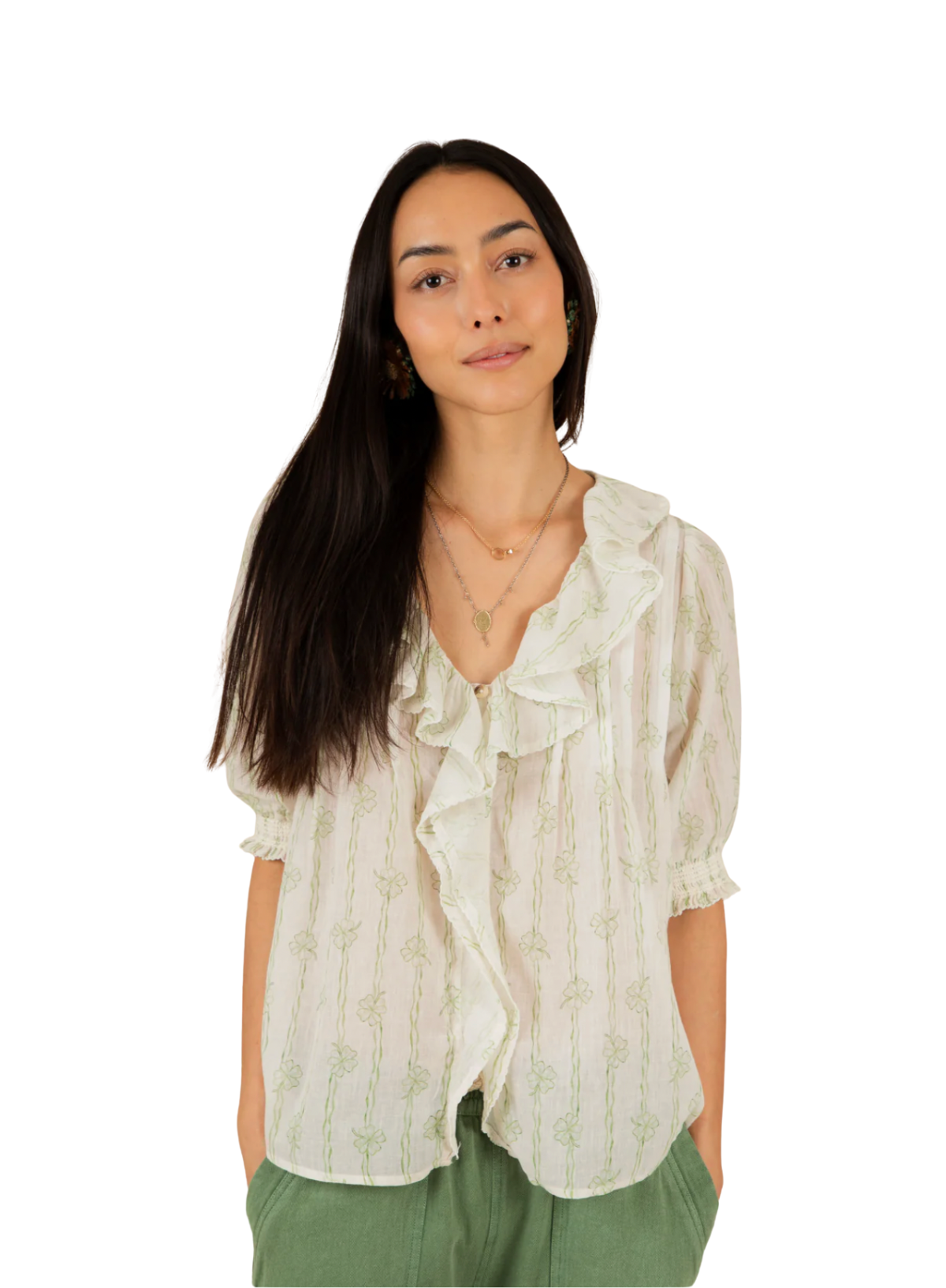 Bonté Lenny Shirt in Clover