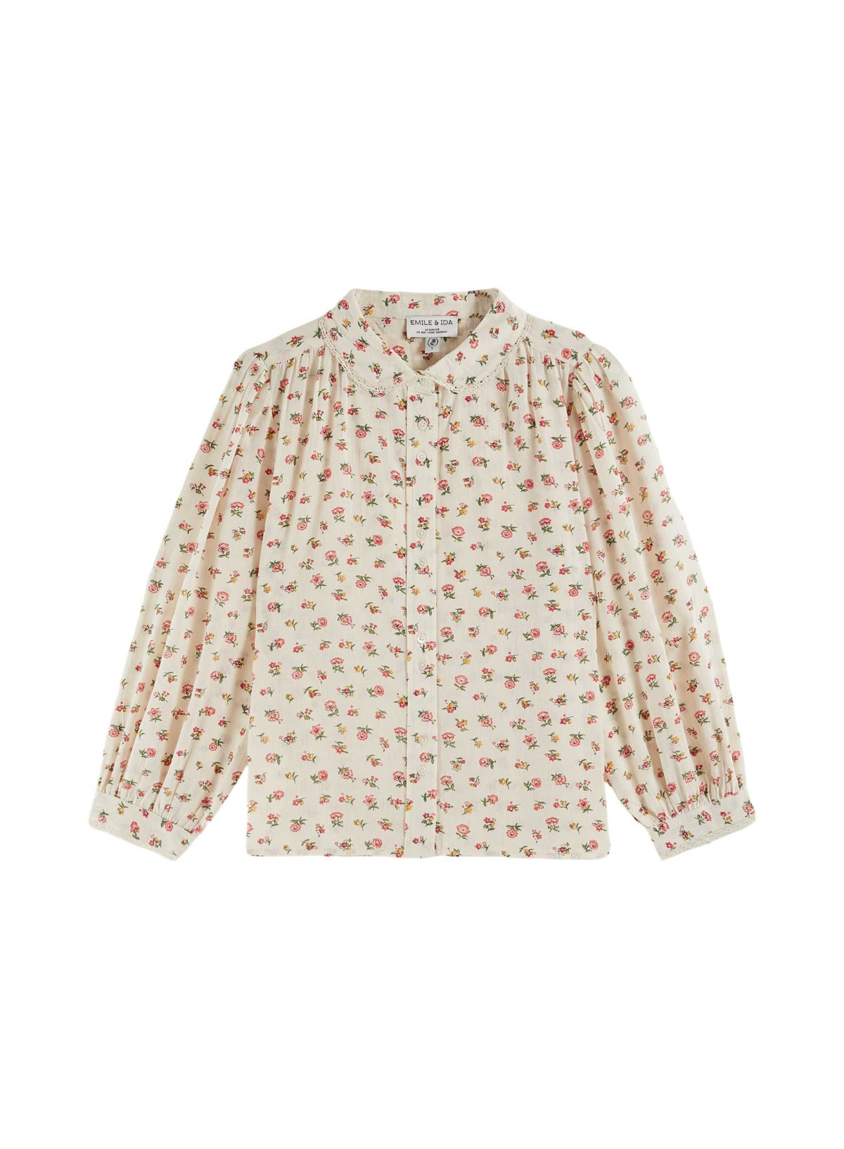 Beatrice Printed Blouse in Floresco from Emile & Ida