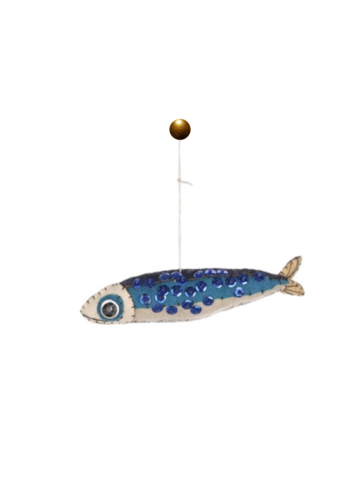 Felt Christmas Mackerel from Shoeless Joe