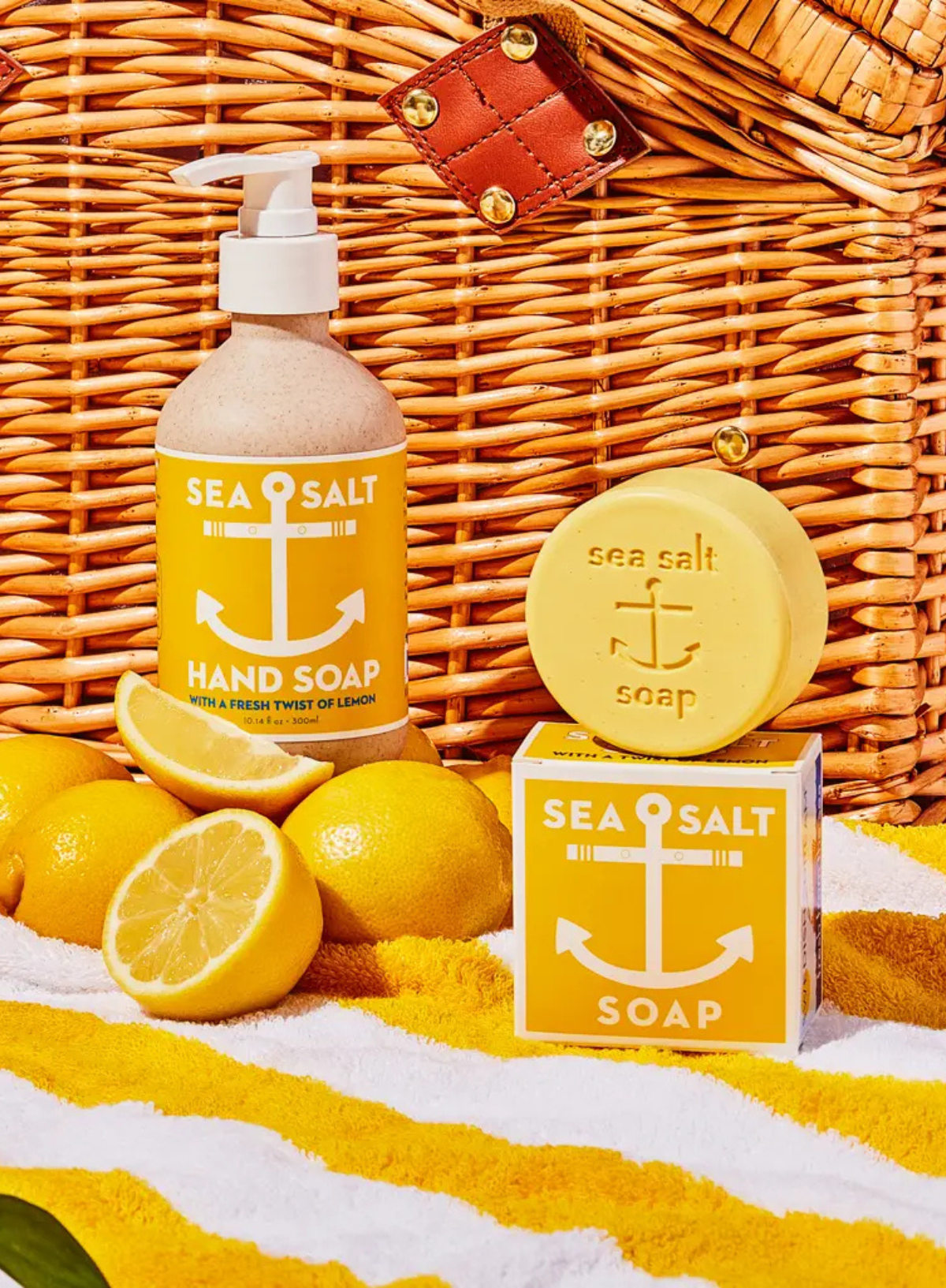 Sea Salt Lemon Hand Soap from Kalastyle