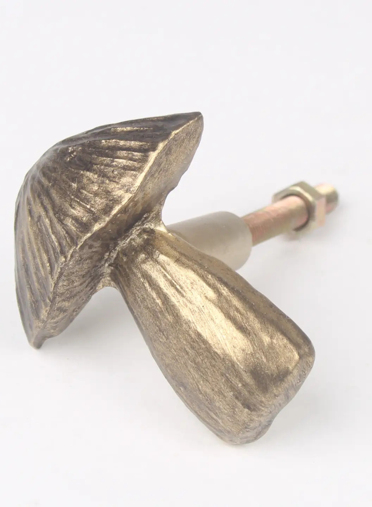 Gold Mushroom Knob from Originals International Ltd