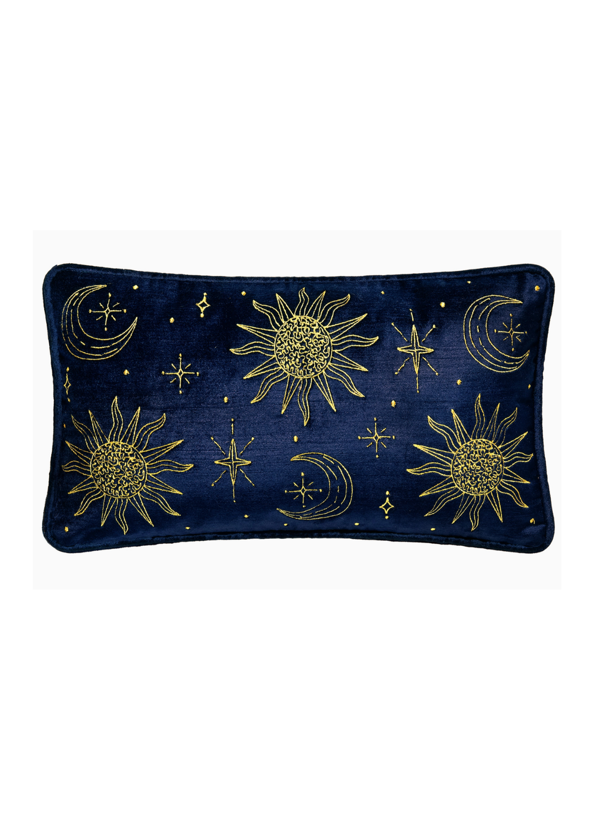 Peking Handicraft Whimsy All Over Embroidered Pillow