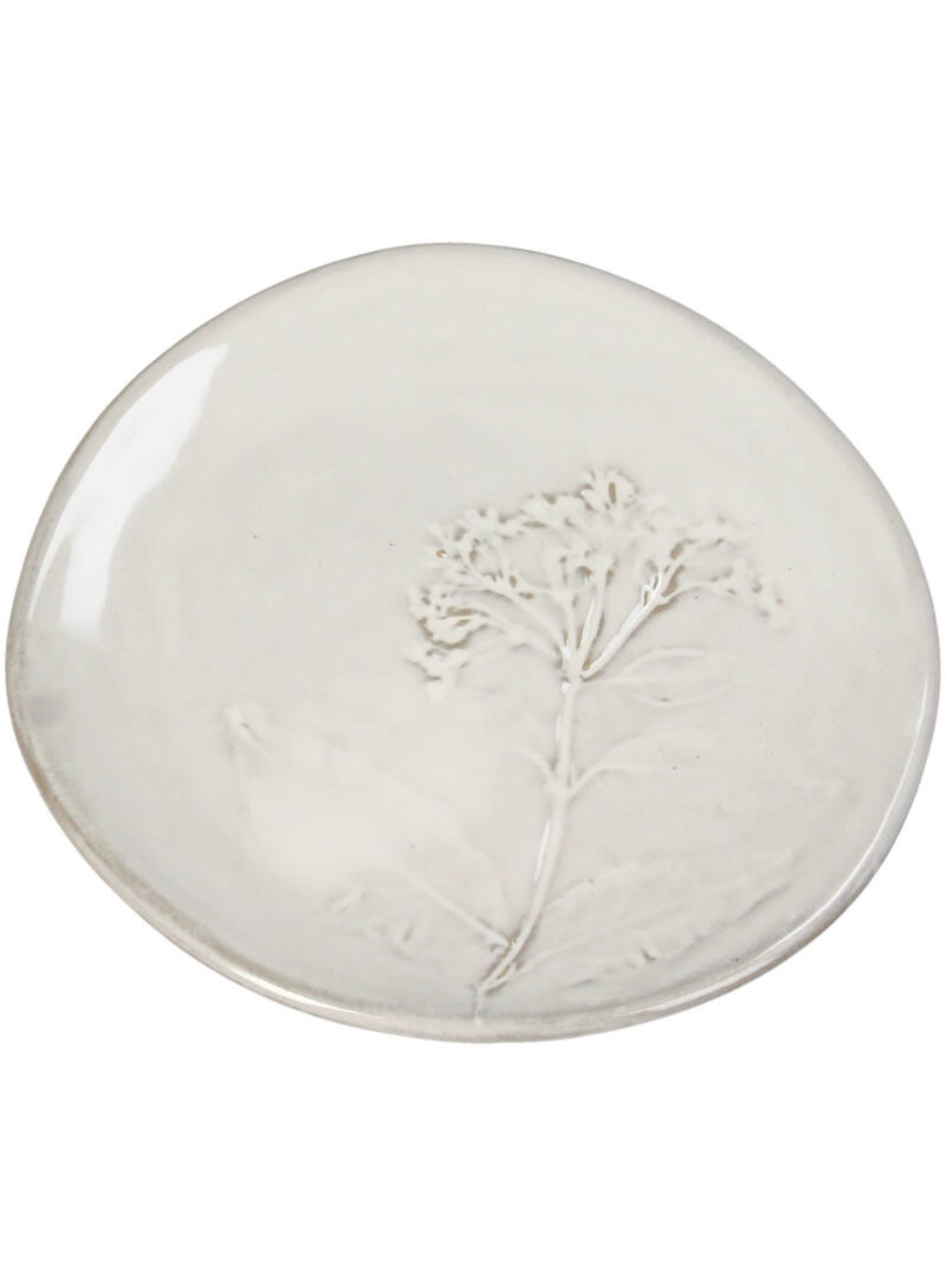 Kersten Field Flower Plate in White 11.5cm