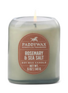 Vista Glass Candle in Rosemary & Sea Salt 5oz from Paddywax