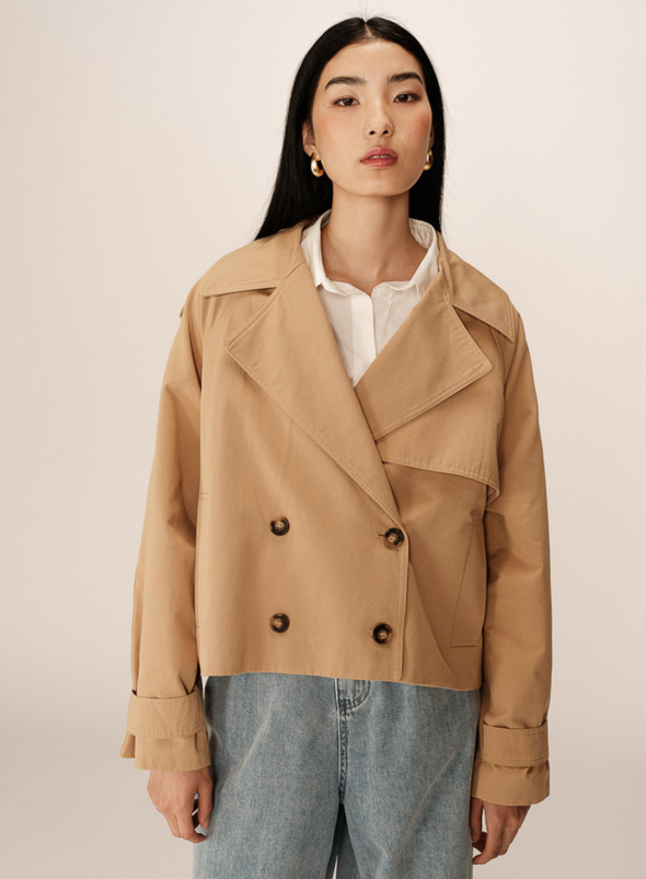 Printemps Jacket in Camel from Grace & Mila