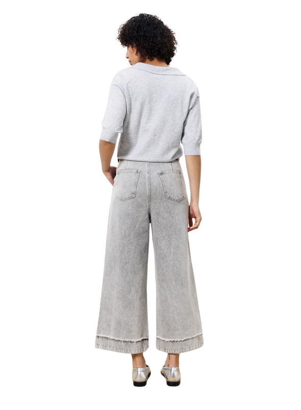 Plume Knit Top in Grey from FRNCH