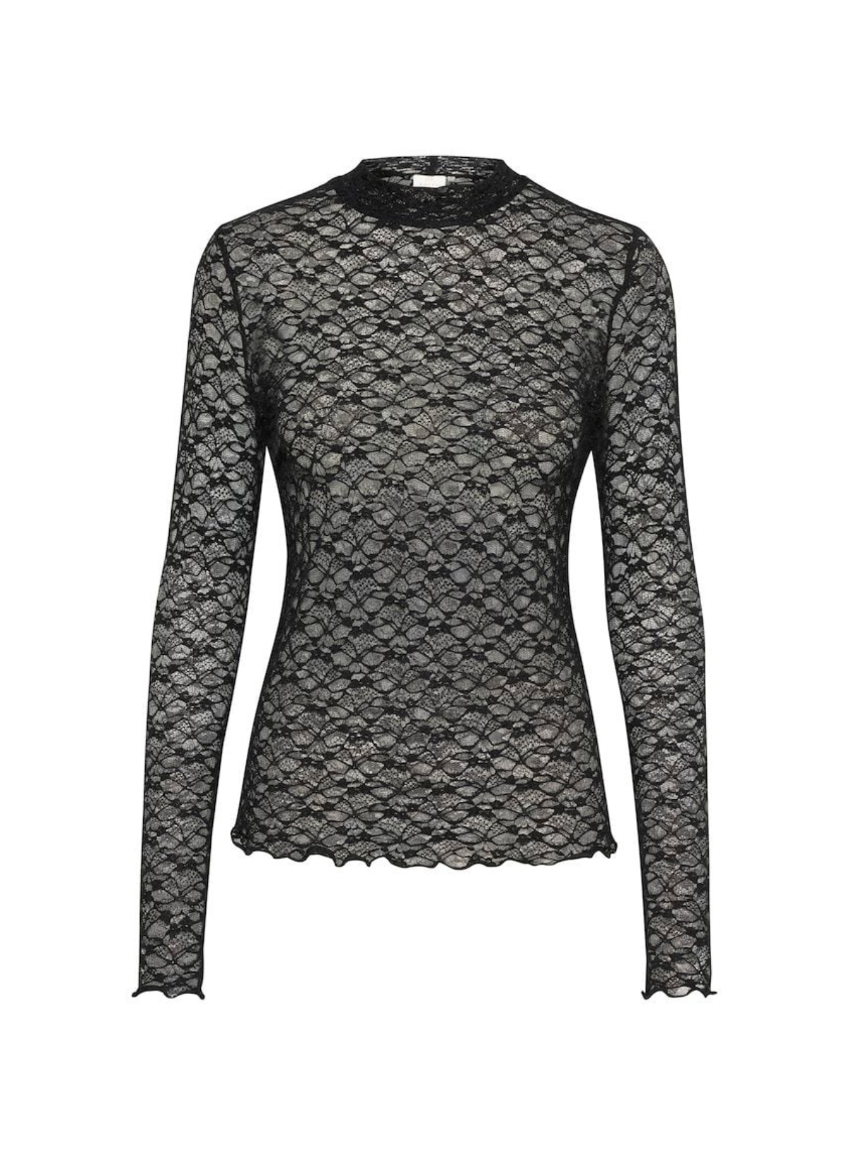 Jolia Long Sleeve Blouse in Black Deep from Kaffe
