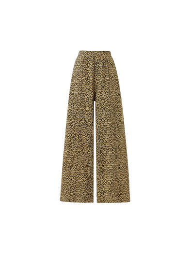Cherin Trousers in Leopard Print from FRNCH