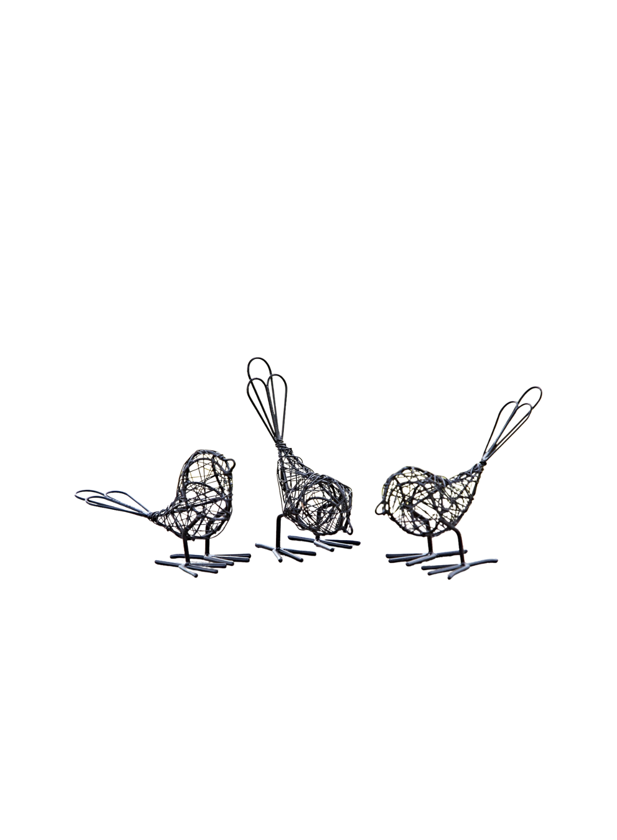 Paper High Gift Co Mini Wire Bird Ornament
