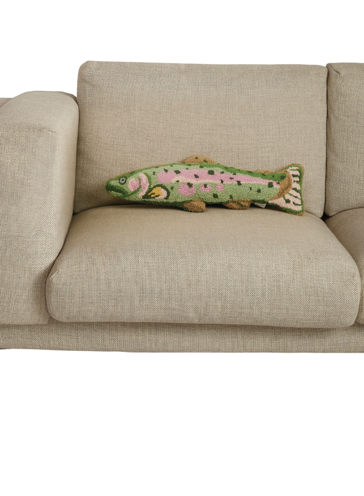 Peking Handicraft Shaped Trout Hook Pillow