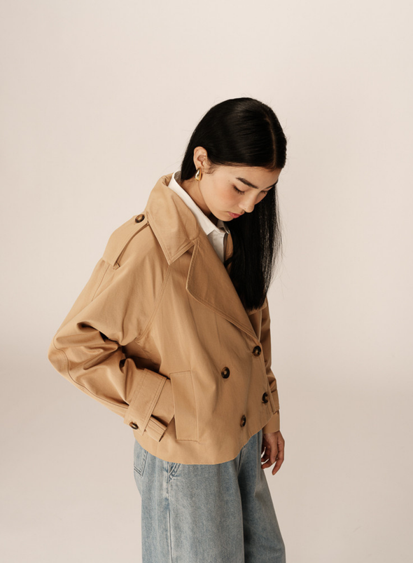 Printemps Jacket in Camel from Grace & Mila