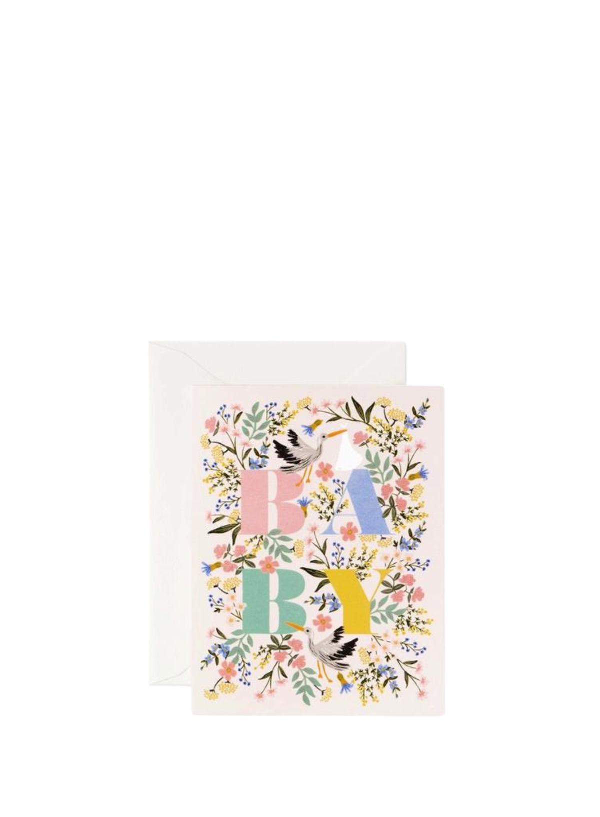 Mayfair Baby Card From Rifle Paper Co.