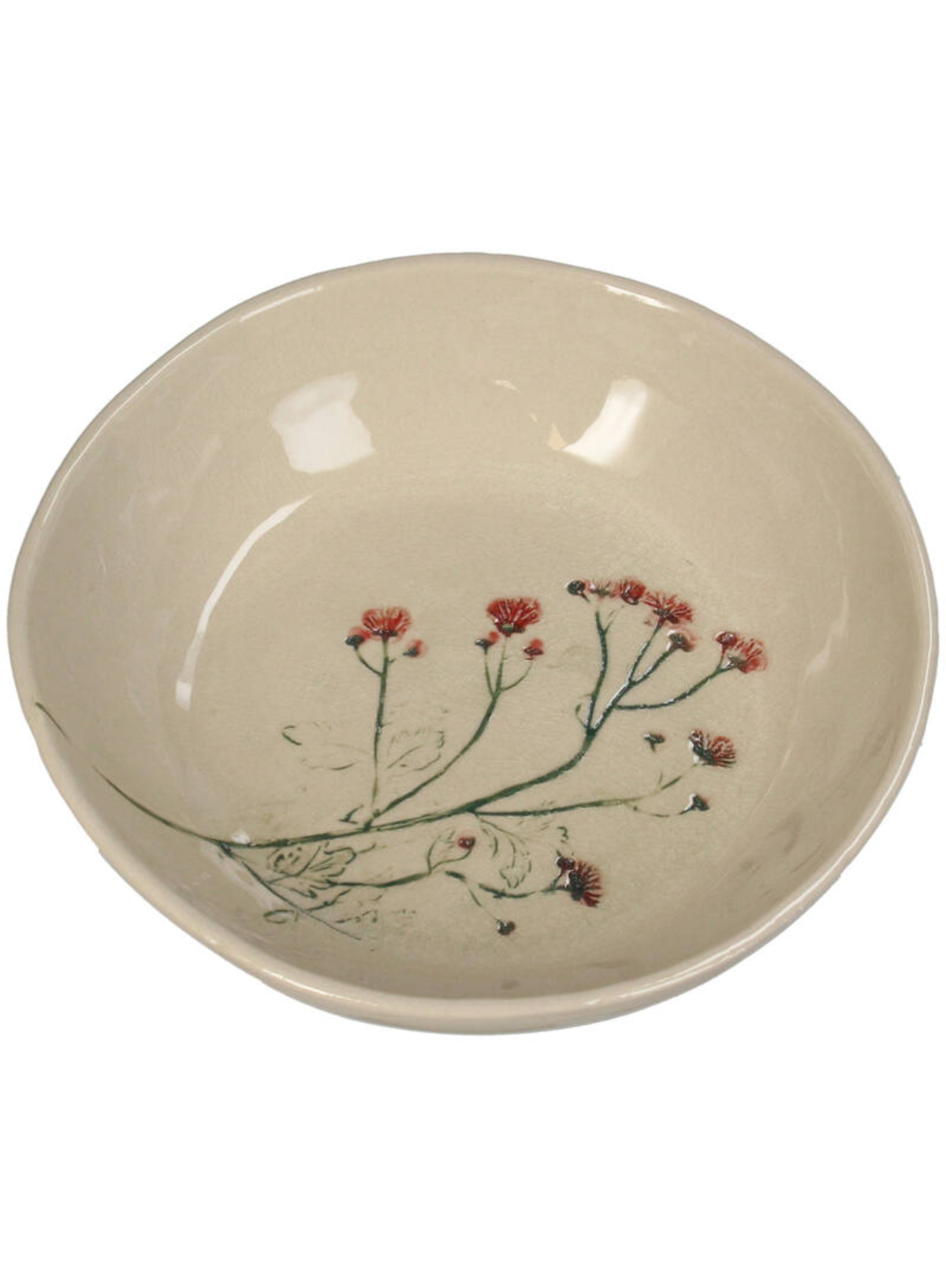 Kersten Field Flower Bowl in Red