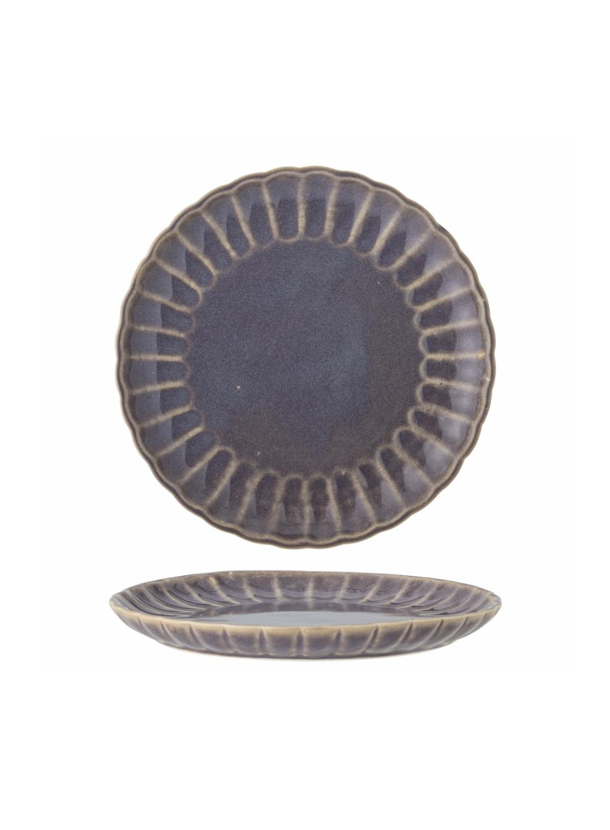 Latina Purple Dinner Plate from Bloomingville