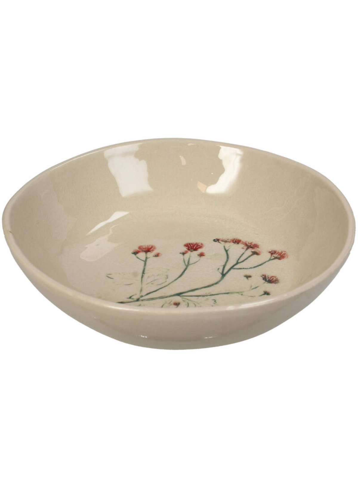 Kersten Field Flower Bowl in Red