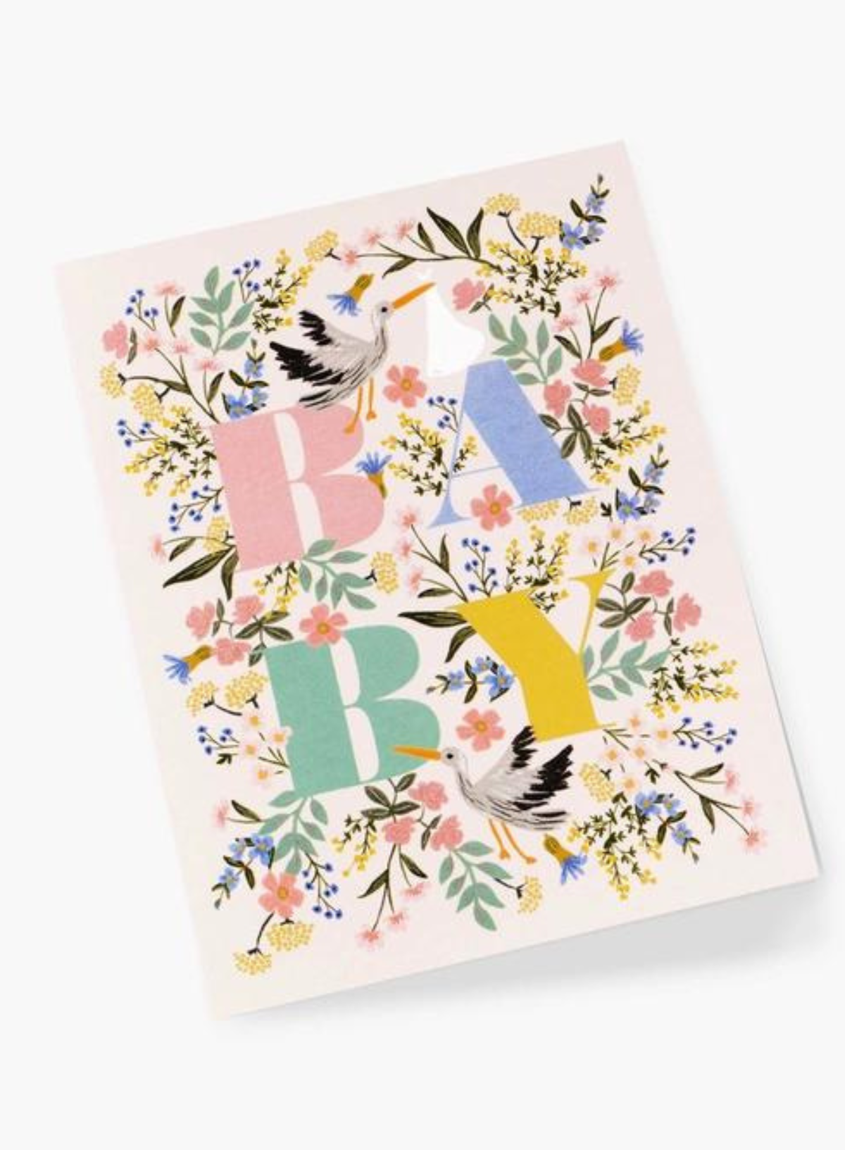 Mayfair Baby Card From Rifle Paper Co.