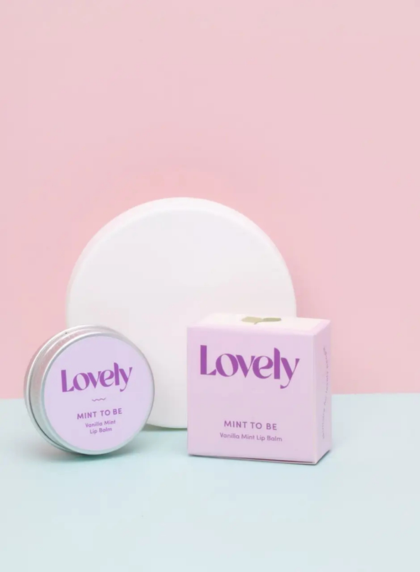 Mint to Be Lip Balm in Peppermint Vanilla from Lovely Skincare