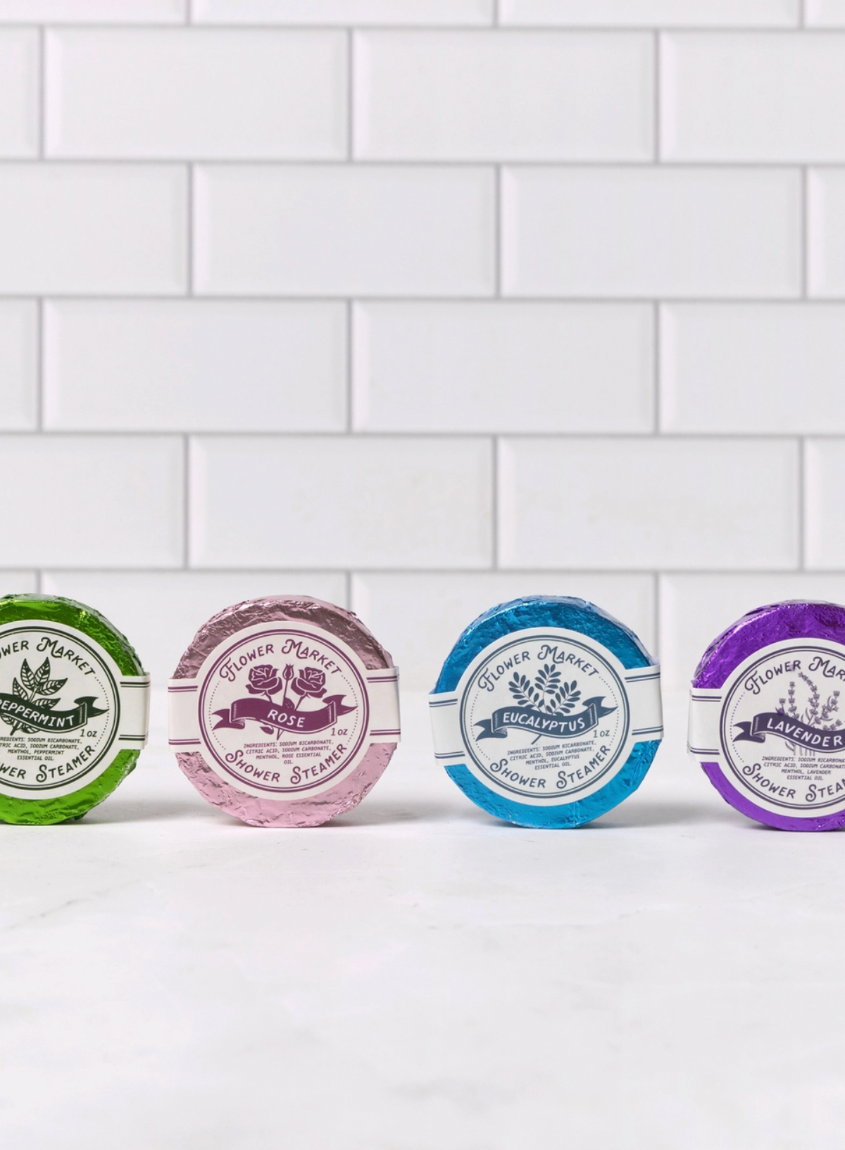 123 Farm Aromatherapy Shower Steamers in Lemon Verbena