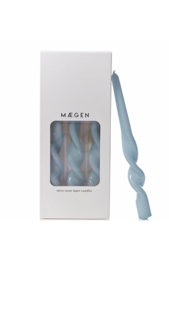 Cornflower Twists Pack of 3 Candles from MÆGEN
