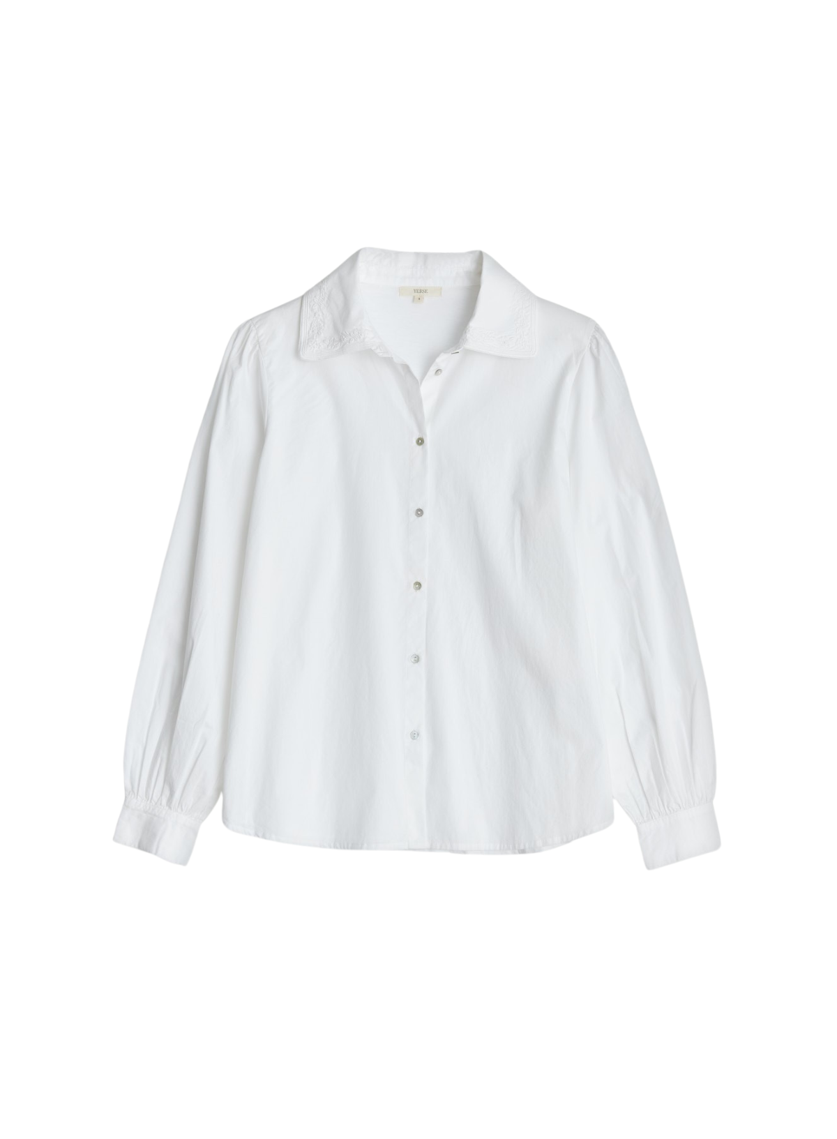 Clarissa Shirt in White from Yerse