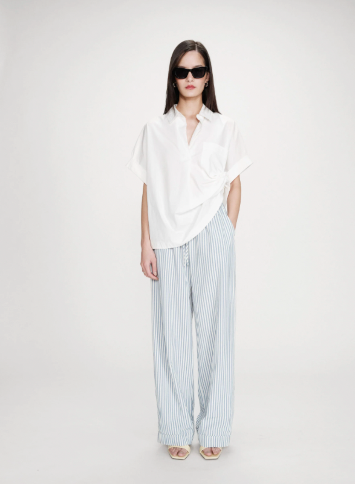 Grace & Mila Volute Trousers in Blue