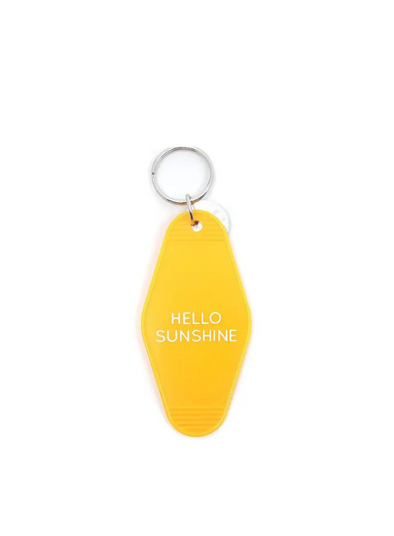 Key Tag Hello Sunshine from Three Potato Four