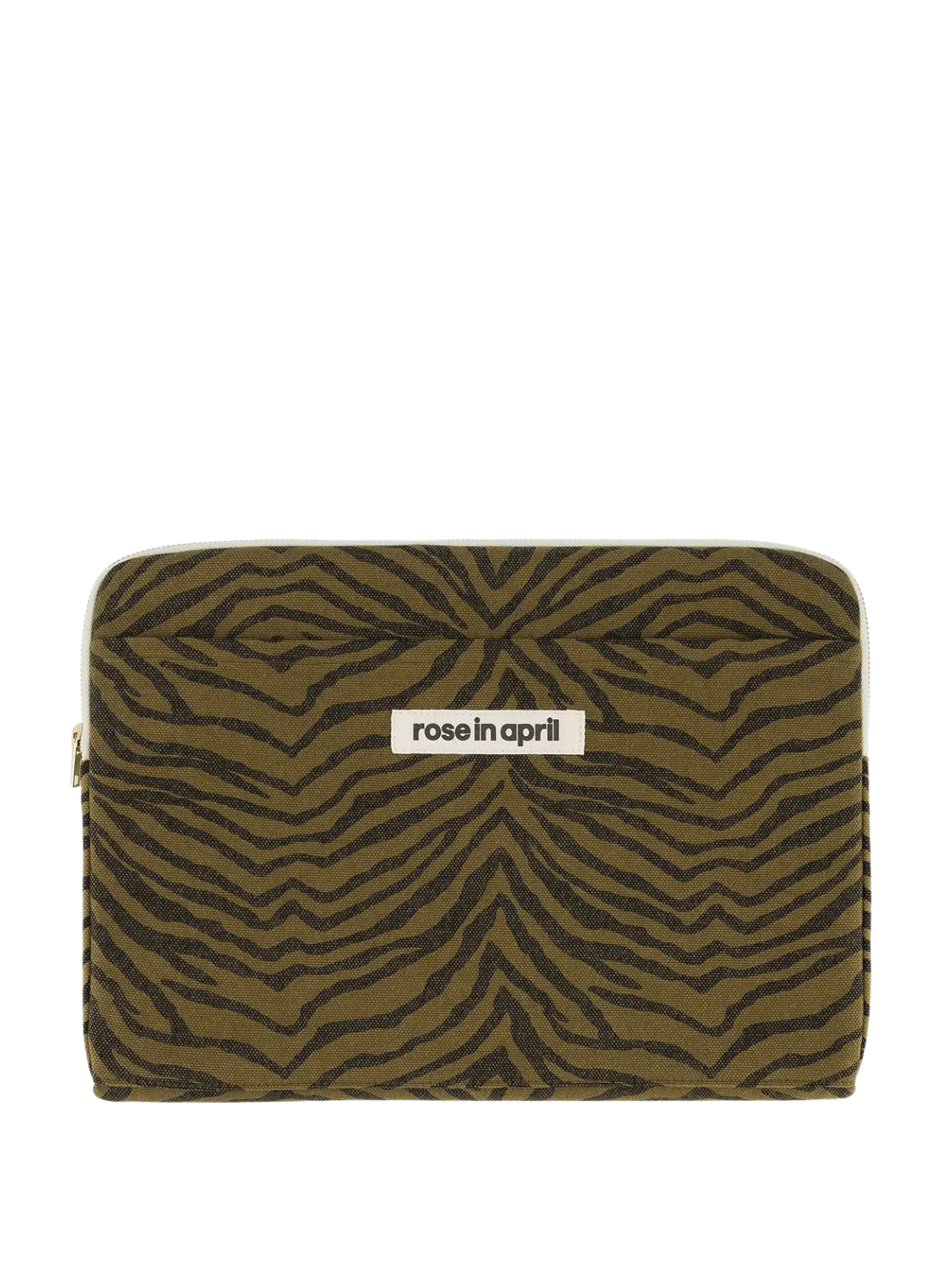 Rose in April Laptop Sleeve 13/14" Octave Zebrou Olive