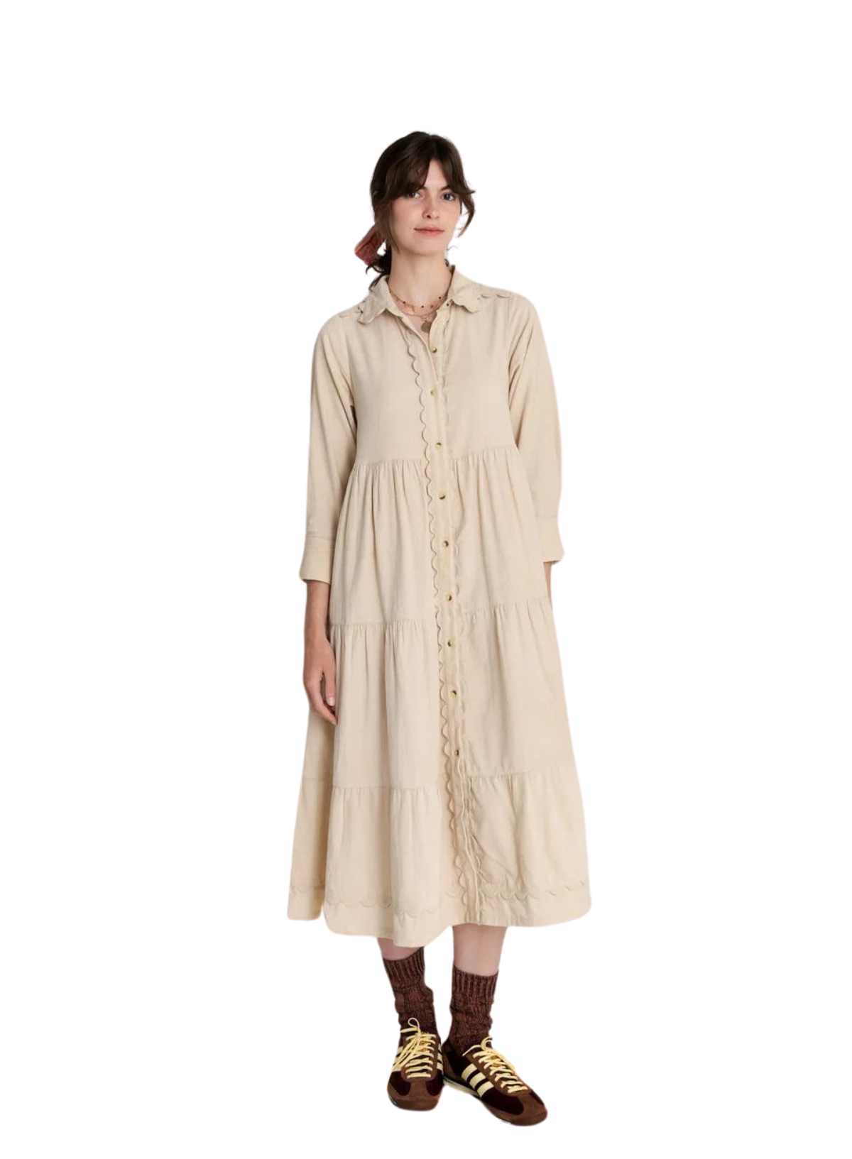 Valerie Dress in Ecru from Bonté