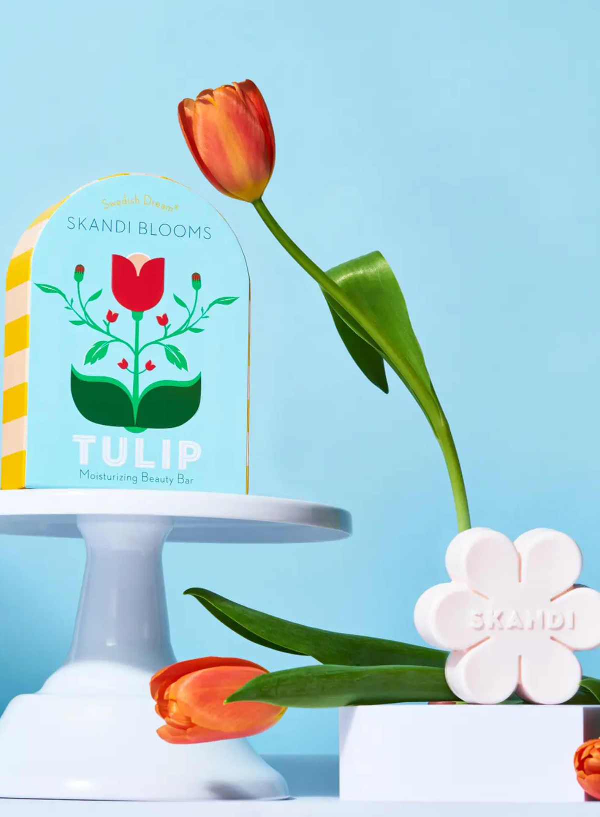 Skandi Blooms Tulip Soap Bar from Kalastyle