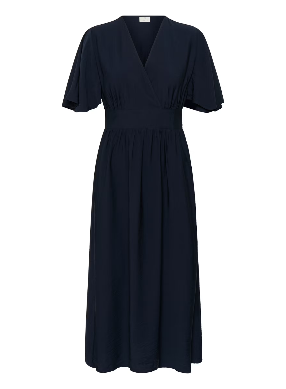 Kaffe Sirena Long Dress in Midnight Marine